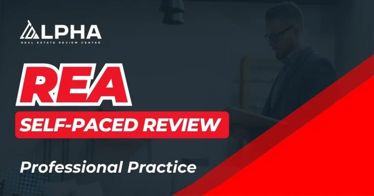 REA Self-Paced Review Professional Practice